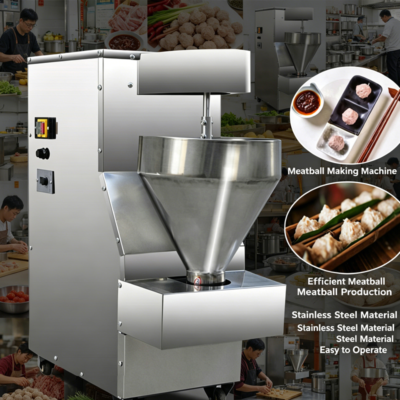 Kitchen Appliances In Sale - Hochgeschwindigkeits-Industrielle Reis-Fleisch-Knödelmaschine für Rind, Huhn, Fisch