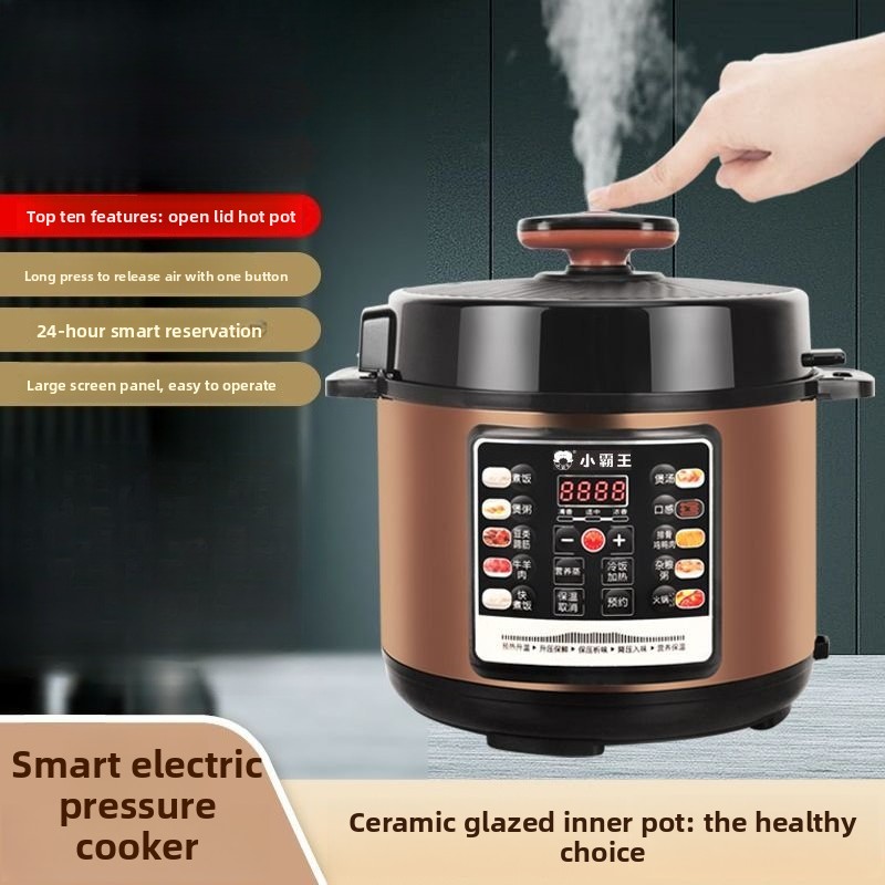 Instant Pot Pressure Cooker - Elektrischer Schnellkochtopf mit Keramikbeschichtung, Antihaftbeschichtung, Reiskocher,