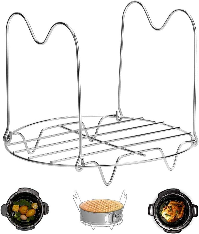 Instant Pot Pressure Cooker - Dampfgarer-Untersetzer mit Griffen, kompatibel mit Instant