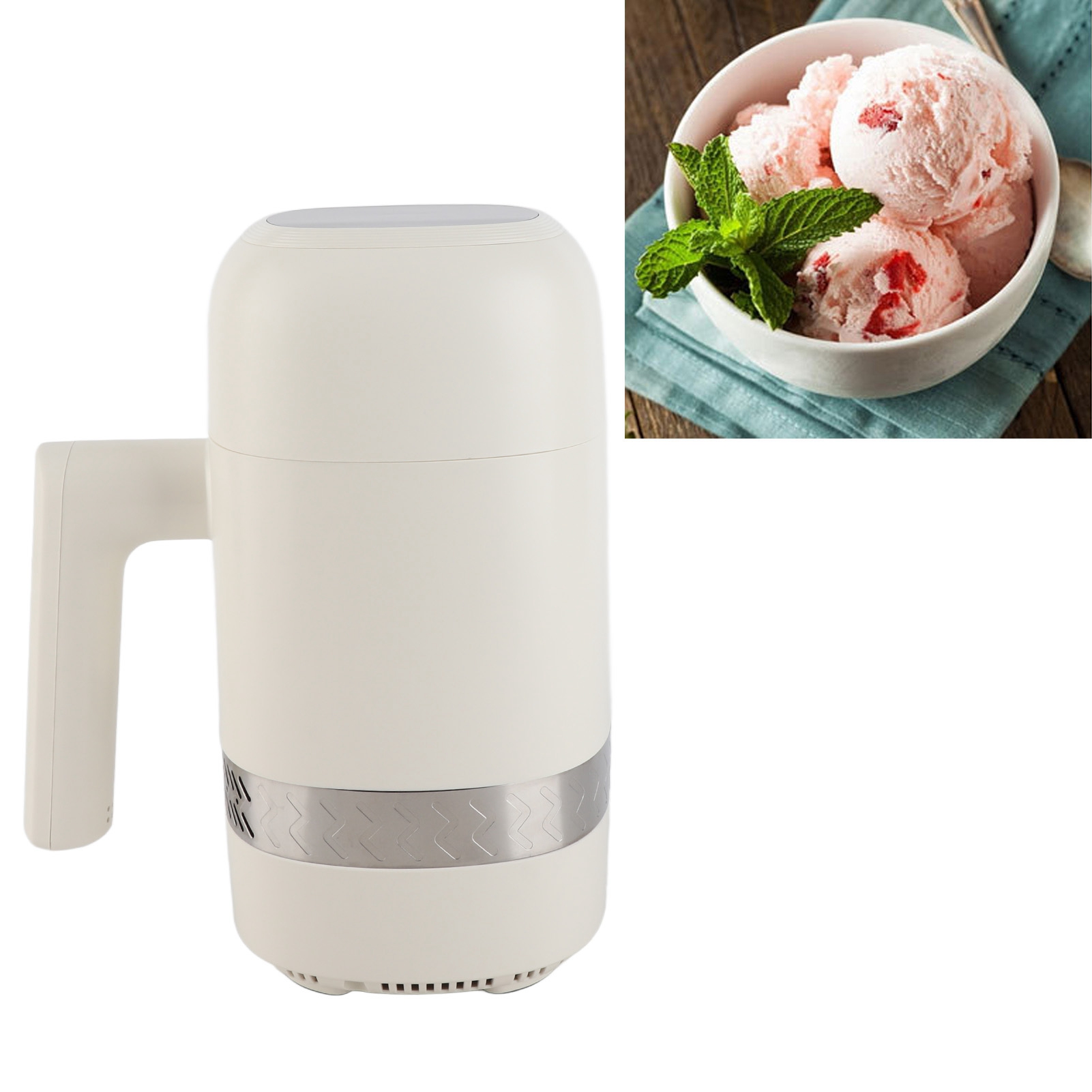 Kitchen Appliances You Need - 300 ml digitale Eismaschine, automatischer gefrorener