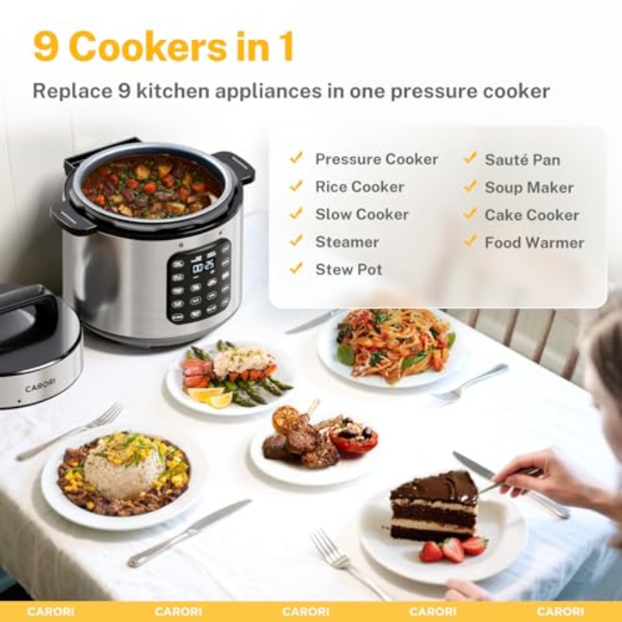 9-in-1 Elektrischer Schnellkoc – Instant Pot Pressure Cooker Bewertung und Preis