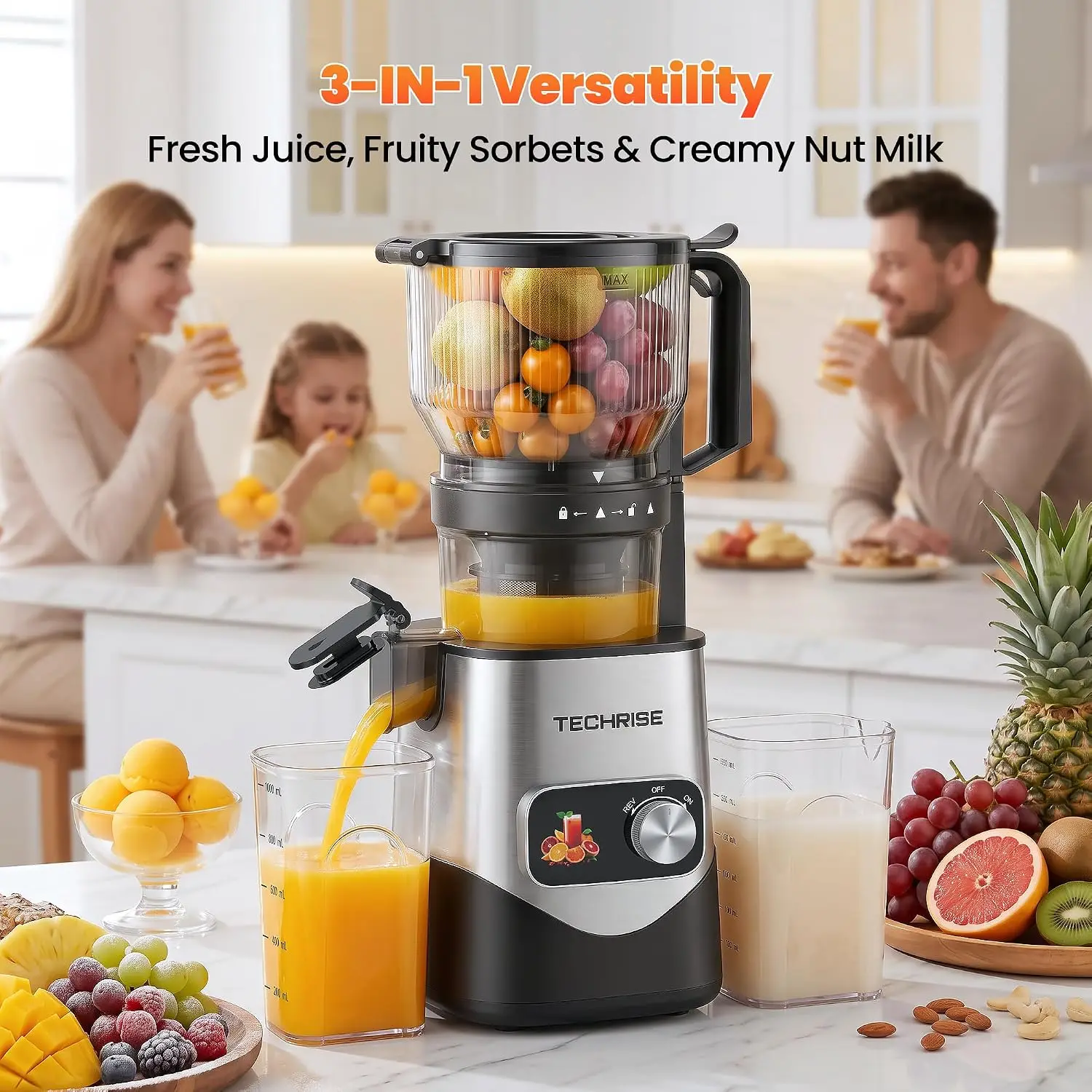 Bestseller 3-in-1 Kaltpress-En – Juicer Cold Press Slow Bewertung und Preis