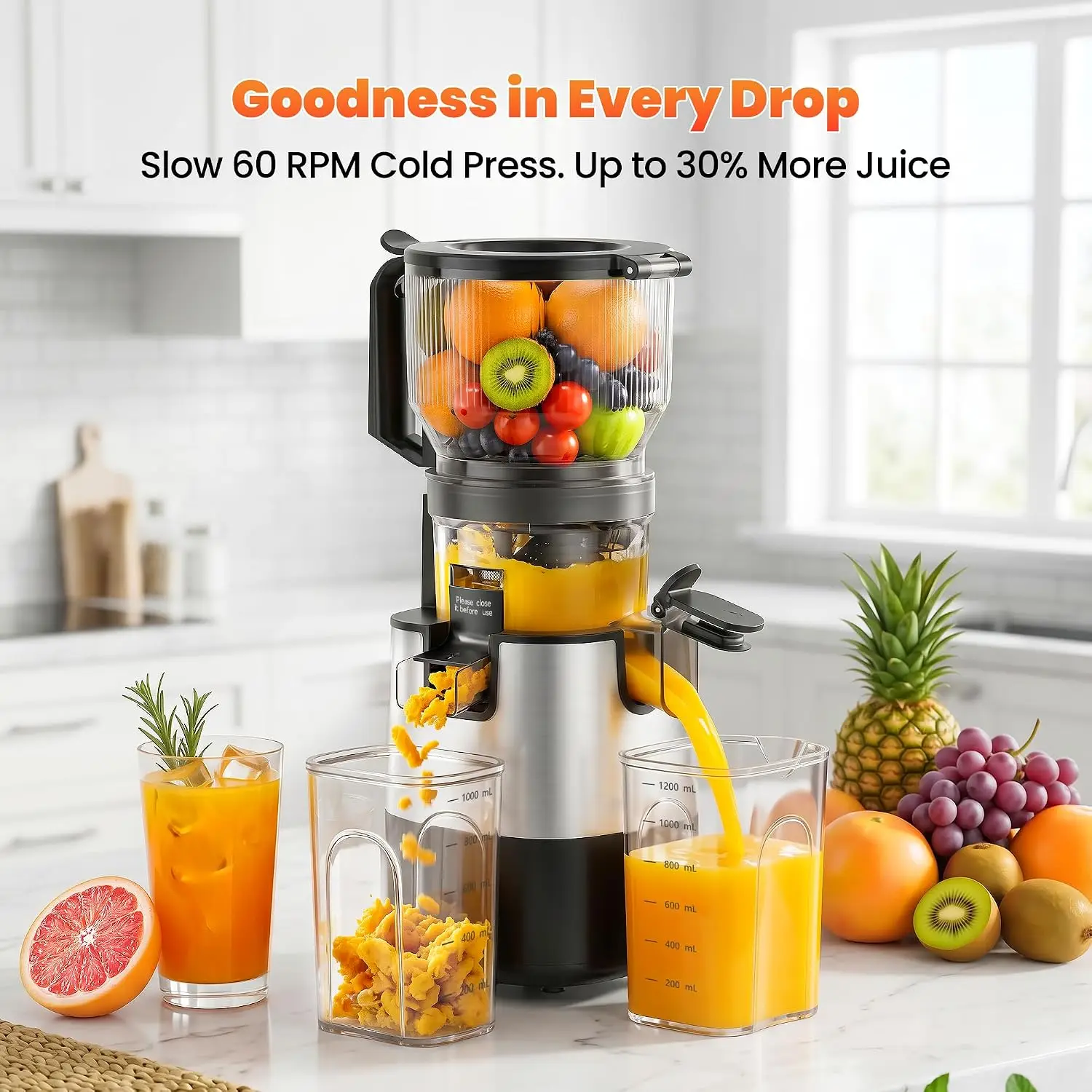 Bestseller 3-in-1 Kaltpress-En – Juicer Cold Press Slow Bewertung und Preis