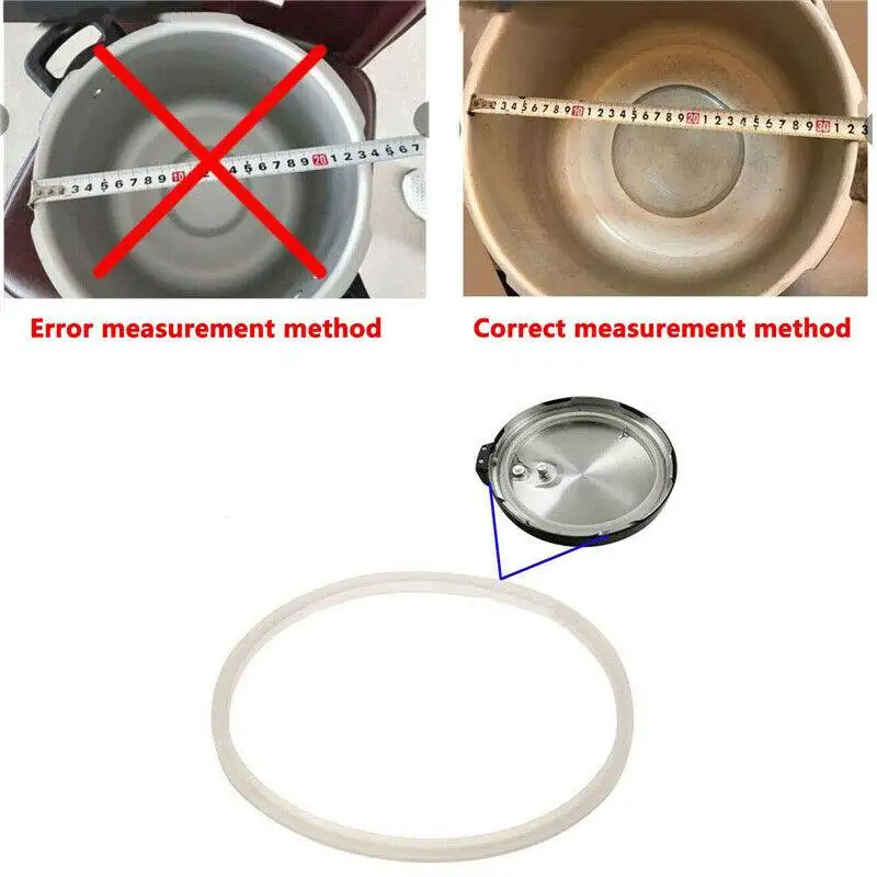 18-32cm Transparenter Silikon- – Instant Pot Pressure Cooker Bewertung und Preis